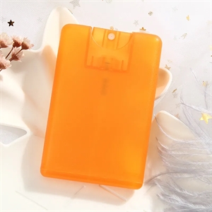 0.67oz Pocket Credit Card Hand Sanitizer Spray bottlo