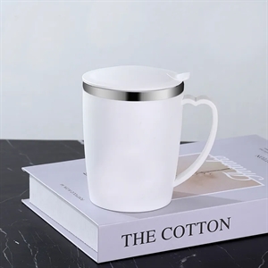 12oz/350ml Double Wall Stainless Steel Vacuum Coffee Cup