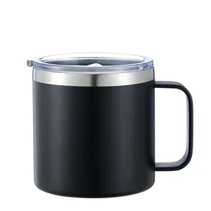 14oz Insulated Coffee Mugs with Handle