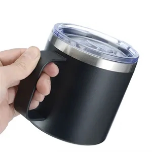 14oz Insulated Coffee Mugs with Handle
