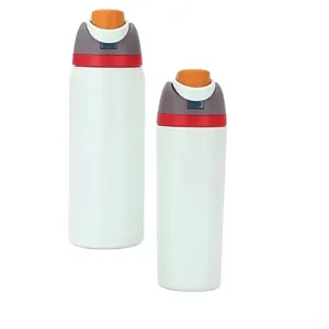 24 Oz Insulated Water Bottle with Straw