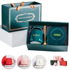 Coffee Mug Warmer Set With Gift Box