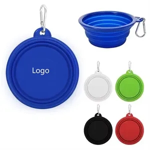 Collapsible Pet Bowl w/Carabiner
