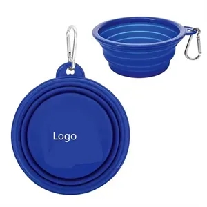 Collapsible Pet Bowl w/Carabiner