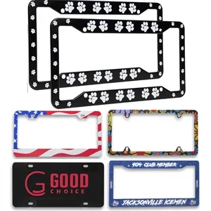Custom License Plate Frame