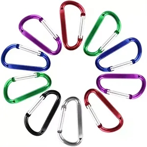 D-Shaped Carabiner keychain