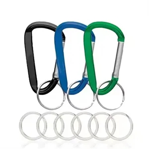 D-Shaped Carabiner keychain