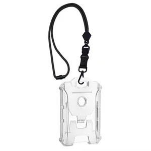 Heavy Duty Badge Holder with Adjustable Lanyard