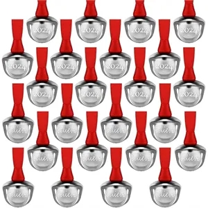 Iron Christmas Bell with Ribbon