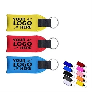 Neoprene Float Keychain