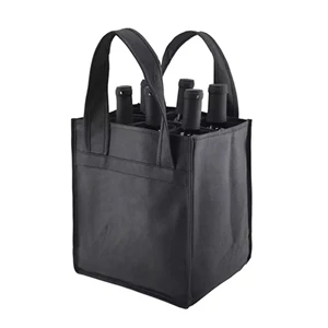 Non-Woven 6 Bottle Wine Tote Bag