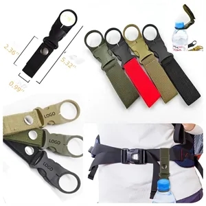 Outdoor Nylon Portable Water Bottle Buckle Clip