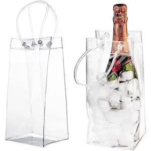 PVC Cooler Wine Tote Bags with Handles