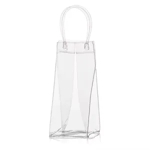 PVC Cooler Wine Tote Bags with Handles