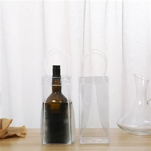 PVC Cooler Wine Tote Bags with Handles