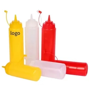 Plastic Squeeze Squirt Condiment Bottle