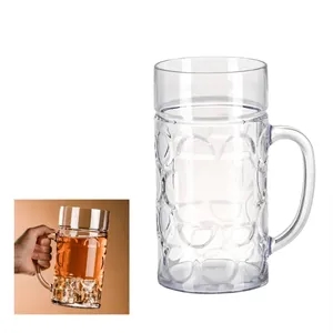 Plastic beer cup anti-fall PC mug