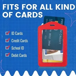 Professional ID Badge Card Holder Cover