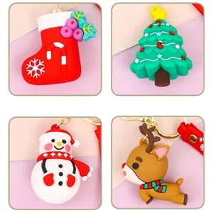 Santa Creative Cartoon Keychain