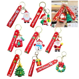 Santa Creative Cartoon Keychain