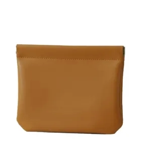 Self-Closing Small Makeup Pocket Cosmetic Bag