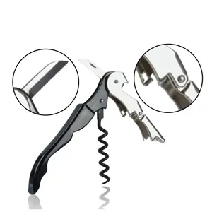 Stainless Steel Seahorse Corkscrew Beer Wine Bottle Opener