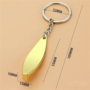 Surfboard bottle opener