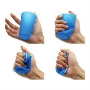 Tpu Running Water Cup Foldable Reusable Protable Mug For Run