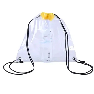 Transparent Pvc Drawstring Bag