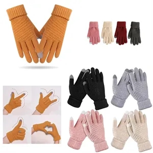 Warm and cold touch screen gloves