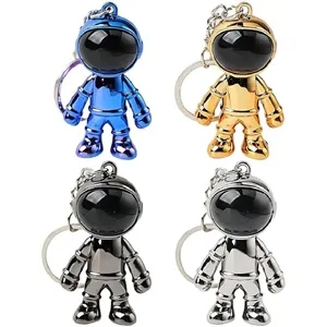Zinc Alloy Space Robot Key Chain Pendant