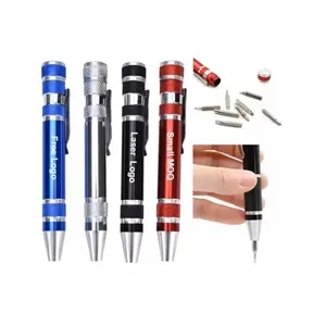 aluminum alloy pen style screw driver