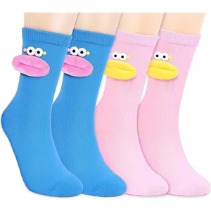 cartoon cute fun christmas gift sock