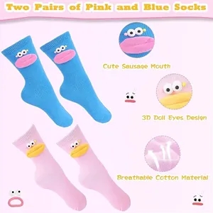 cartoon cute fun christmas gift sock