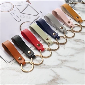 leather keychain