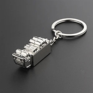 metal truck keychain