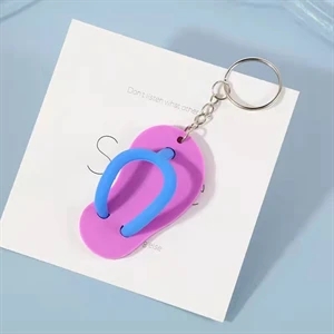 slippers keychain