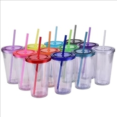 16oz Reusable Double Wall Mug