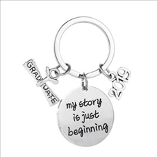 2021 Stainless Steel Graduation Season Keychain