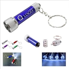 3 LED Aluminum Keychain