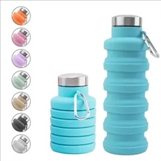 500ML Silicone Folding Bottle