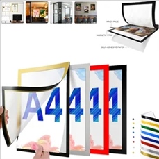 A4 Size PVC Magnetic Signs Holder