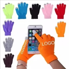 Acrylic Winter Touchscreen Texting Gloves