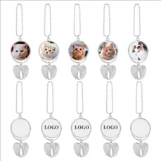 Angel Wings Keychain Car Decoration Aluminum Sheet