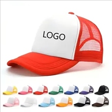Baseball Sponge Mesh Advertising Peaked Sun Cap