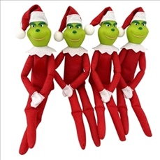 Christmas Green Monster Ornament