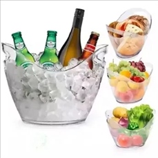Clear Acrylic 4 Liter Ice Bucket
