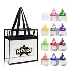 Clear Tote Bag With Zipper