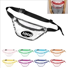 Clear Transparent PVC Fanny Pack Bag with Zipper Pocket Clear Transparent PVC Fanny Pack Bag with Zipper Pocket