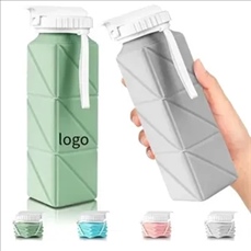 Collapsible Travel Silicone Water Bottle